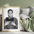 Elvis Presley Mugshot Poster: Black and White Photography / DIGITAL DOWNLOAD