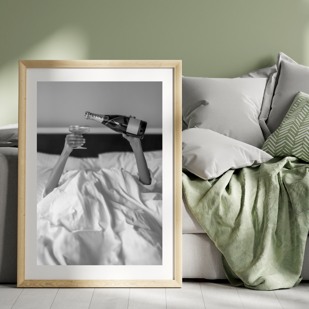 Alcohol Poster, Photography Prints, Fashion Wall Art, Feminist Wall Art / DIGITAL DOWNLOAD