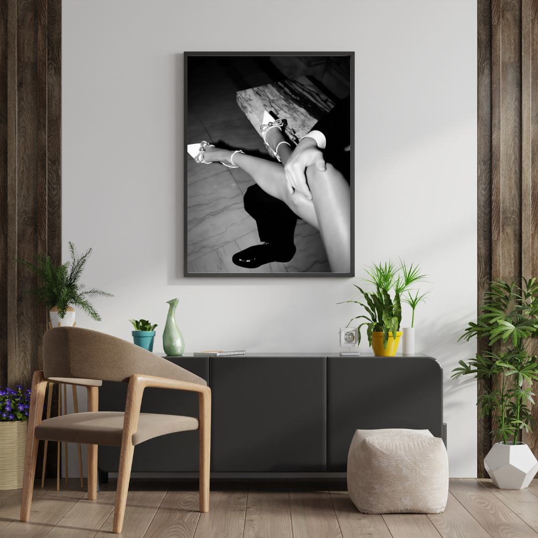 Luxury Fashion Print, Black And White Chic Poster / DIGITAL DOWNLOAD