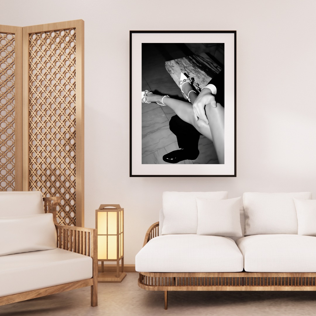 Luxury Fashion Print, Black And White Chic Poster / DIGITAL DOWNLOAD