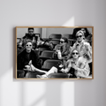 Sex and the City Poster, SATC Print, Black and White TV Show Wall Art