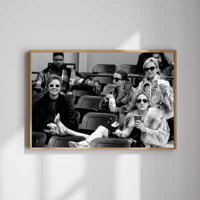 Sex and the City Poster, SATC Print, Black and White TV Show Wall Art - Wall Art Print | Oakline Studio