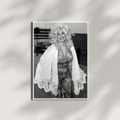 Dolly Parton Print - Music Black and White Wall Art - Wall Art Print | Oakline Studio