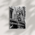 Italian Restaurant in London 1940 - Vintage Poster