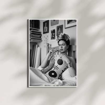Frida Kahlo Print, Photography Prints, Vintage Poster - Wall Art Print | Oakline Studio