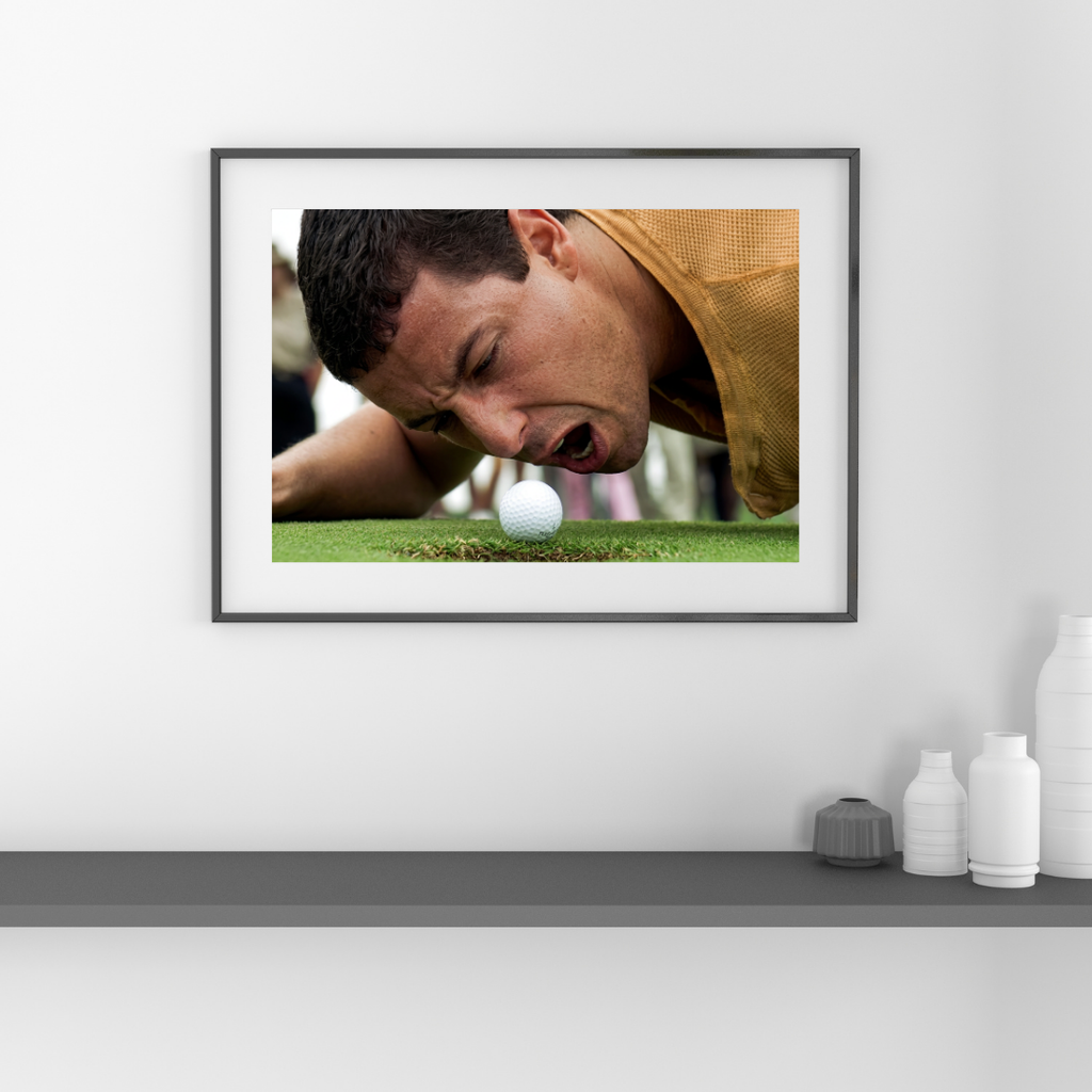 Happy Gilmore Poster, Movie Wall Art, Retro Poster
