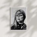Brigitte Bardot Portrait: Vintage French Black and White Photography