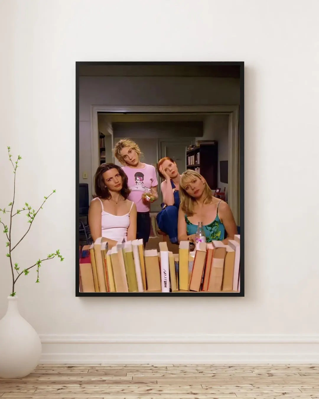 Sex and the City Poster, SATC Wall Art, Vintage Print,