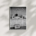 Steve McQueen and Wife Neile Adams Bath Tub Poster
