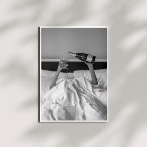 Alcohol Poster, Photography Prints, Fashion Wall Art, Feminist Wall Art / DIGITAL DOWNLOAD