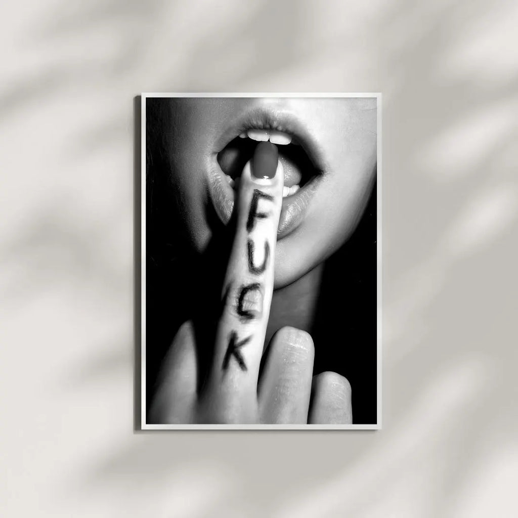Provocative Minimalism – Black & White Contemporary Art Print, Bedroom Wall Decor / DIGITAL DOWNLOAD