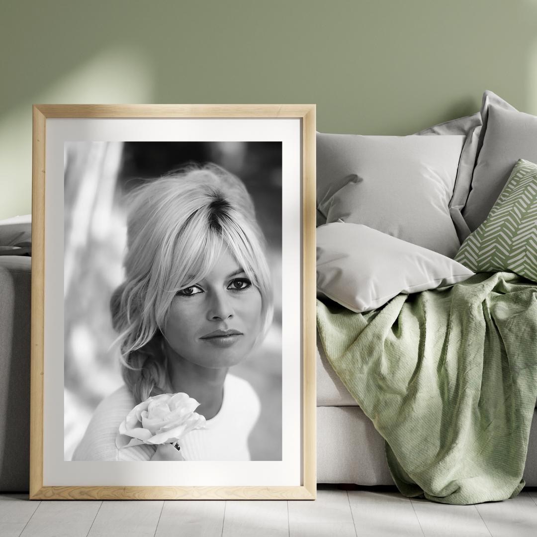 Brigitte Bardot Portrait Poster / DIGITAL DOWNLOAD