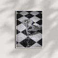 Martini Poster, Black And White Cocktail Poster