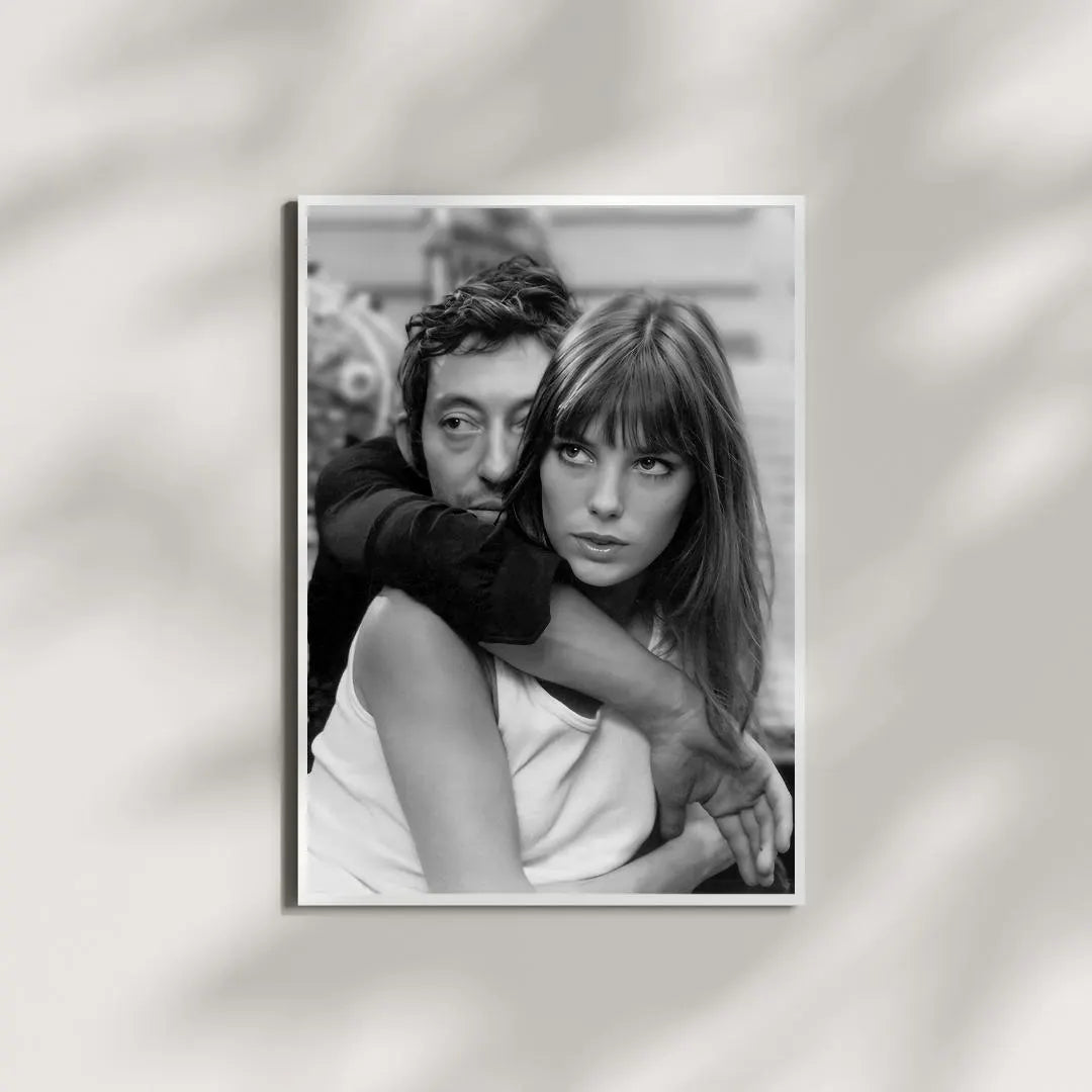 Jane Birkin and Serge Gainsbourg Poster / DIGITAL DOWNLOAD