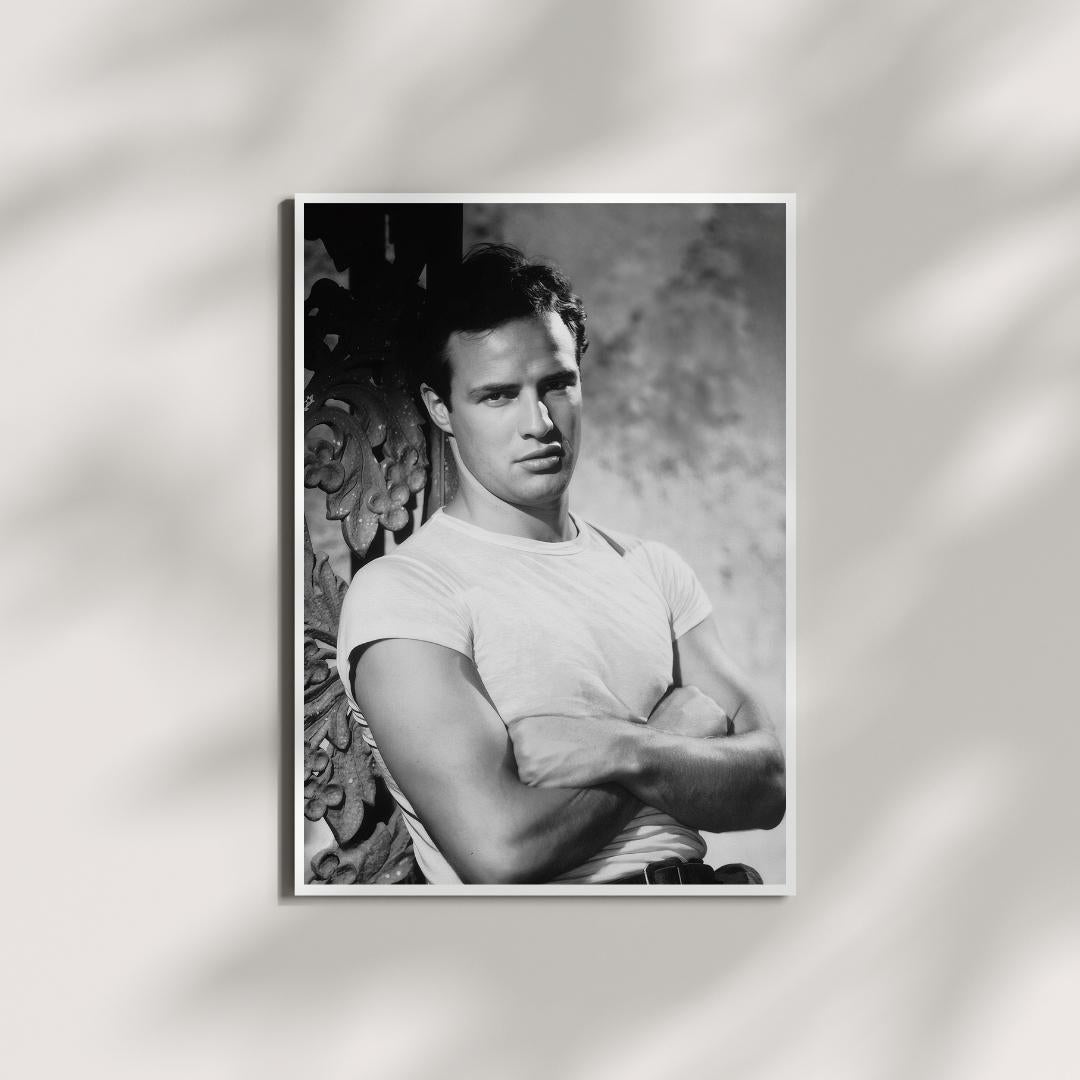 Marlon Brando Wall Art Decor, Classic Hollywood Movie Poster / DIGITAL DOWNLOAD
