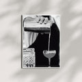 Martini in Los Angeles Poster - Bar Wall Decor