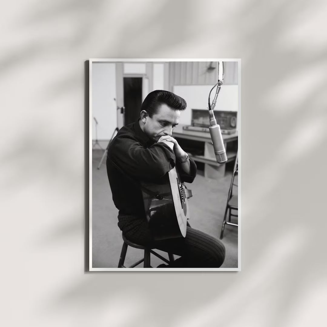 Johnny Cash Poster, Music Poster / DIGITAL DOWNLOAD