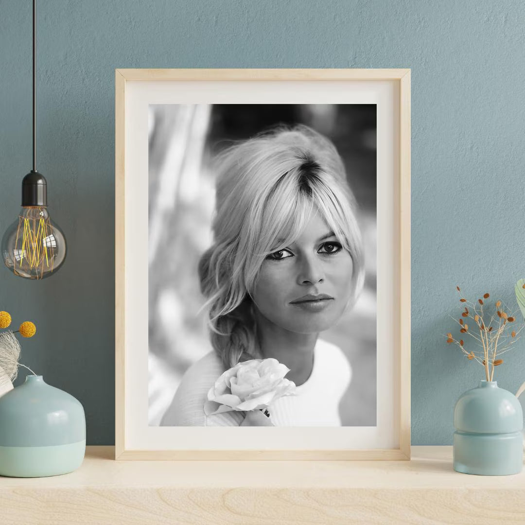 Brigitte Bardot Portrait Poster / DIGITAL DOWNLOAD